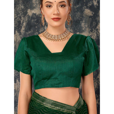 green-zari-embroidery-chiffon-saree-with-lace-border