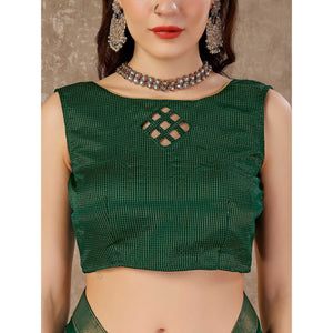 green-swarovski-work-vichitra-silk-saree-lace-border