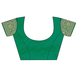 green-floral-embroidered-organza-saree-7