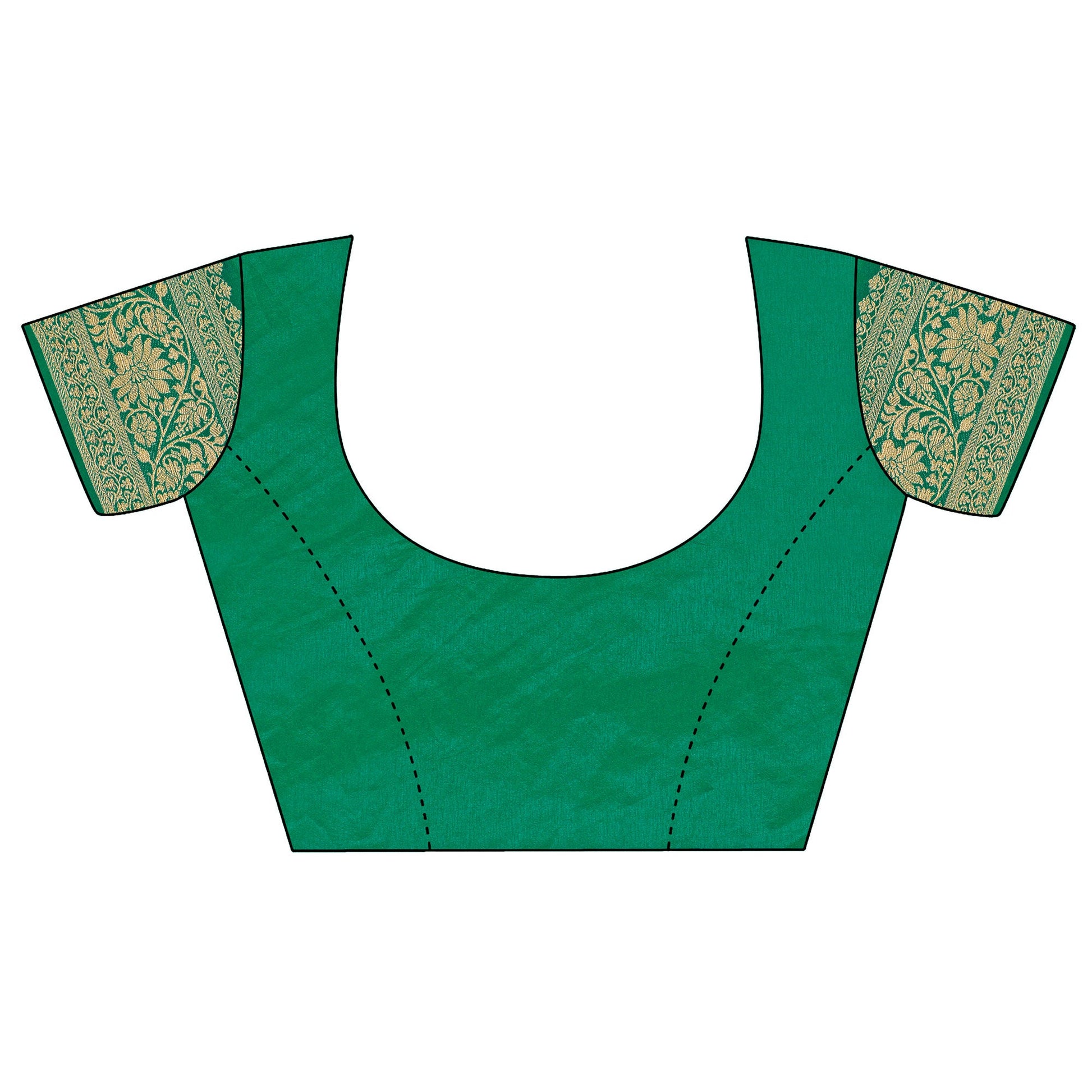 green-floral-embroidered-organza-saree-7