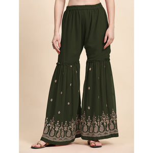 green-floral-embroidered-georgette-semi-stitched-suit-4