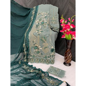 green-floral-embroidered-georgette-semi-stitched-pakistani-suit