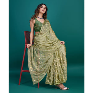 green-sequin-embroidered-georgette-saree