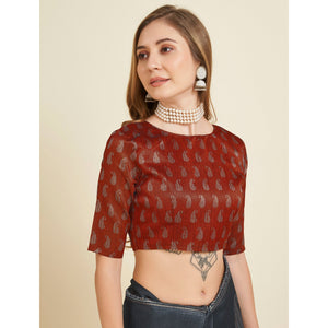 grey-digital-printed-bhagalpuri-silk-saree-with-tassels