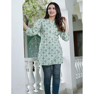 green-floral-foil-printed-rayon-top-1
