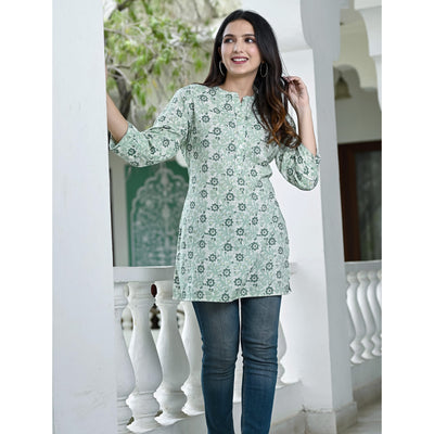 green-floral-foil-printed-rayon-top-1