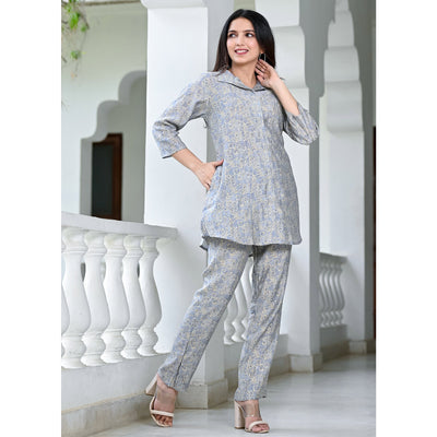 grey-floral-printed-chanderi-co-ord-set