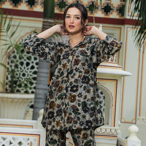 grey-floral-foil-printed-chanderi-co-ord-set