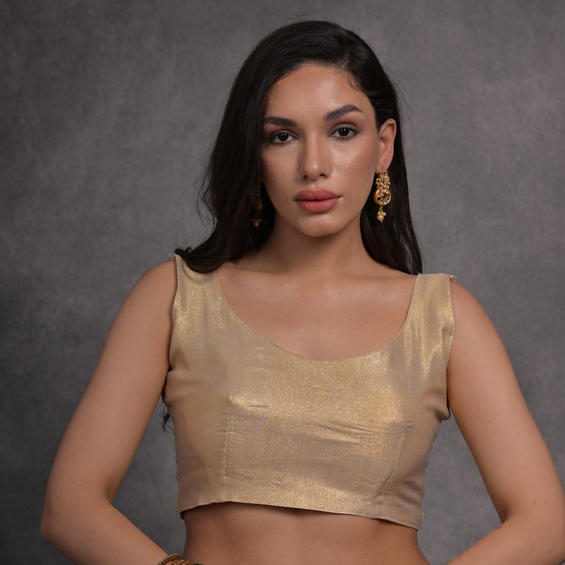 green-printed-with-mirror-work-georgette-saree