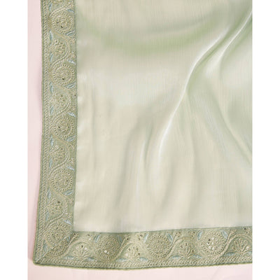 green-solid-with-sequins-embroidery-border-mulberry-silk-saree