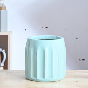 Blushing Sun Ceramic Planter