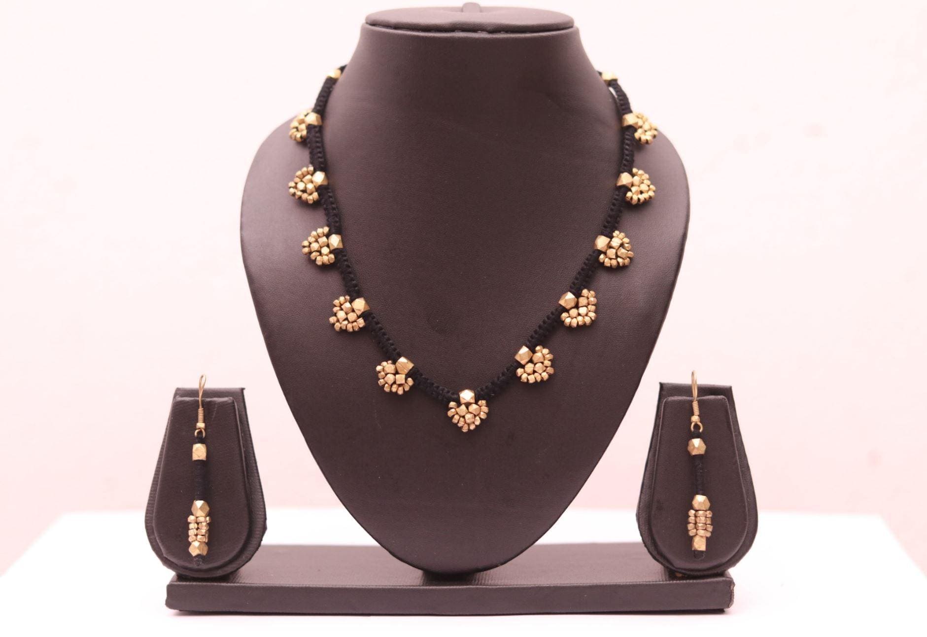Tribal Dhokra Jewellery - Small Plants