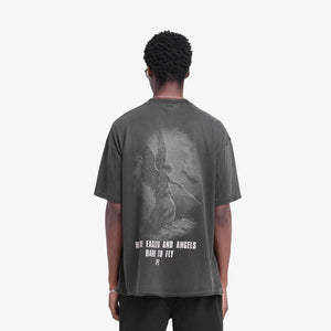 REPRESENT | GODSPEED T-SHIRT { AGED BLACK