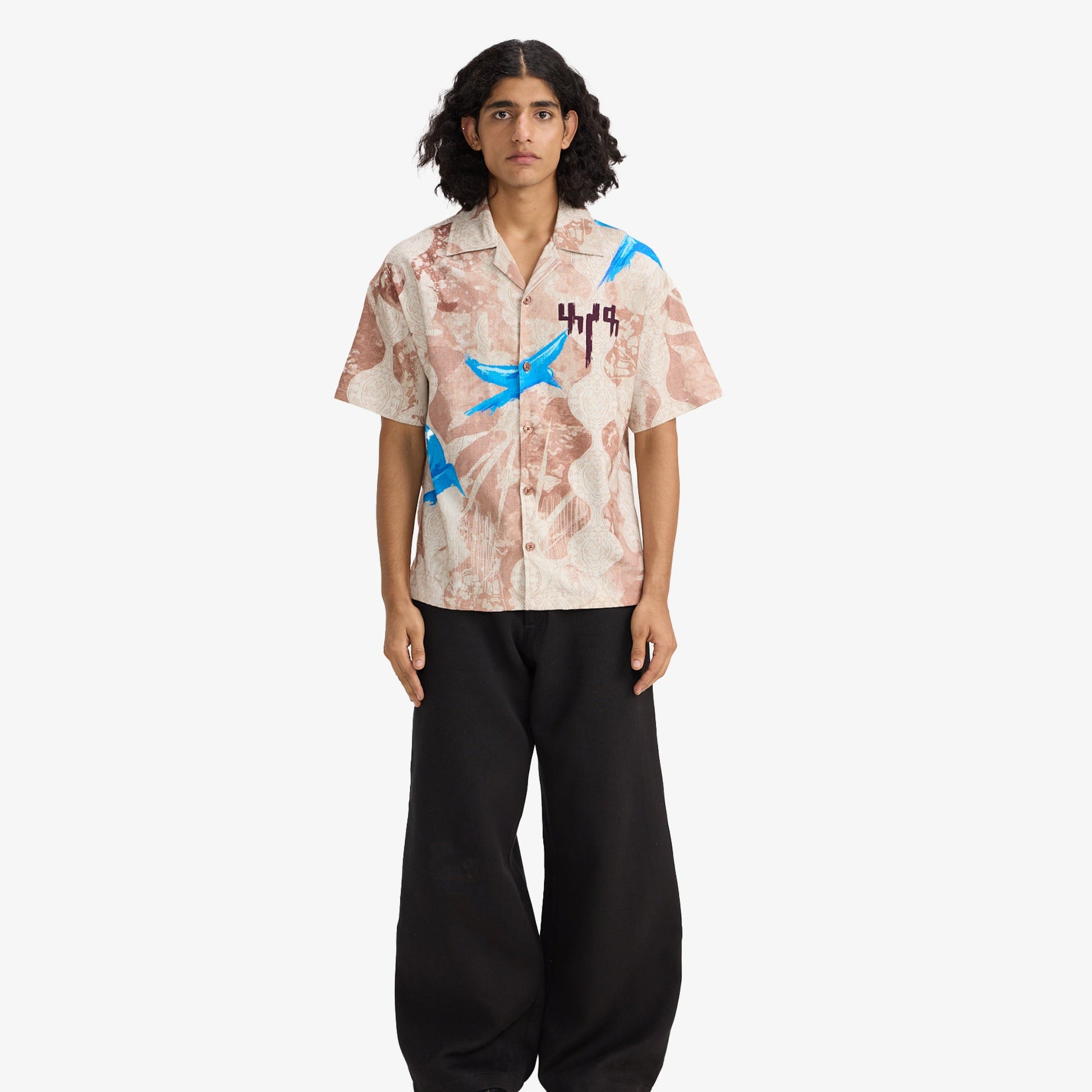 F A R A K | DAY DREAMER SHIRT { BEIGE/Brown