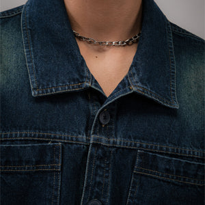 SUPERKICKS | DENIM OVERSHIRT { BLUE