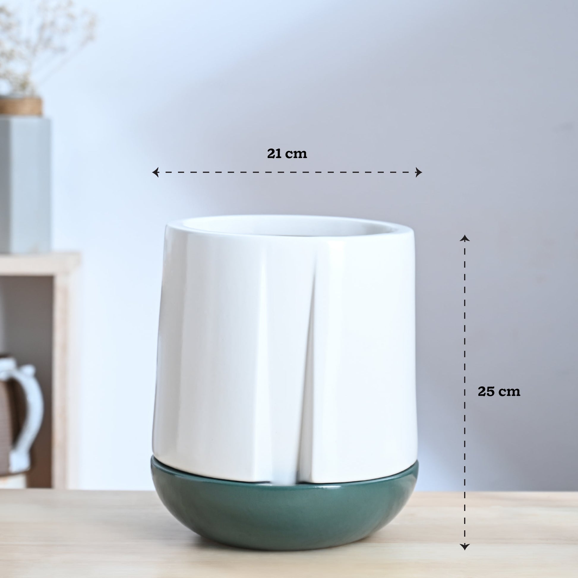 Moonlight Drama Ceramic Planter