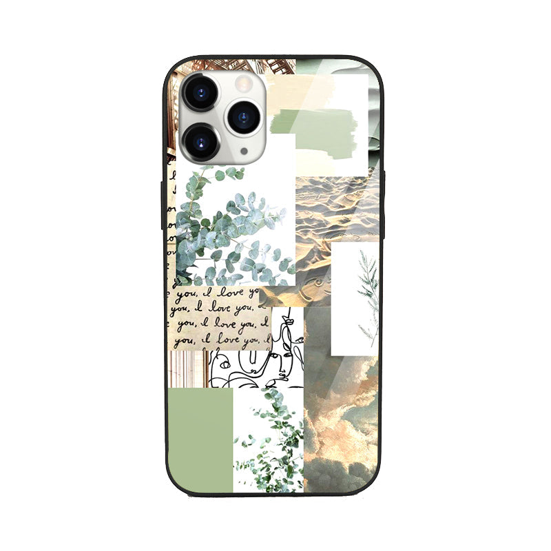 Nature's Palette Aesthetic Glossy Phone Cover