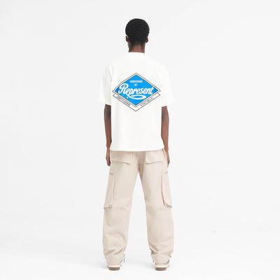Represent | CLASSIC PARTS T-SHIRT  { FLAT WHITE