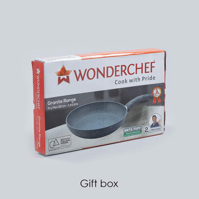Granite Non-stick Fry Pan, Induction Bottom, by blacktree