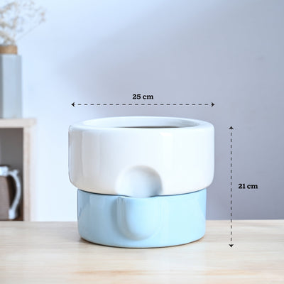 Flower Sunflower Ceramic Planter