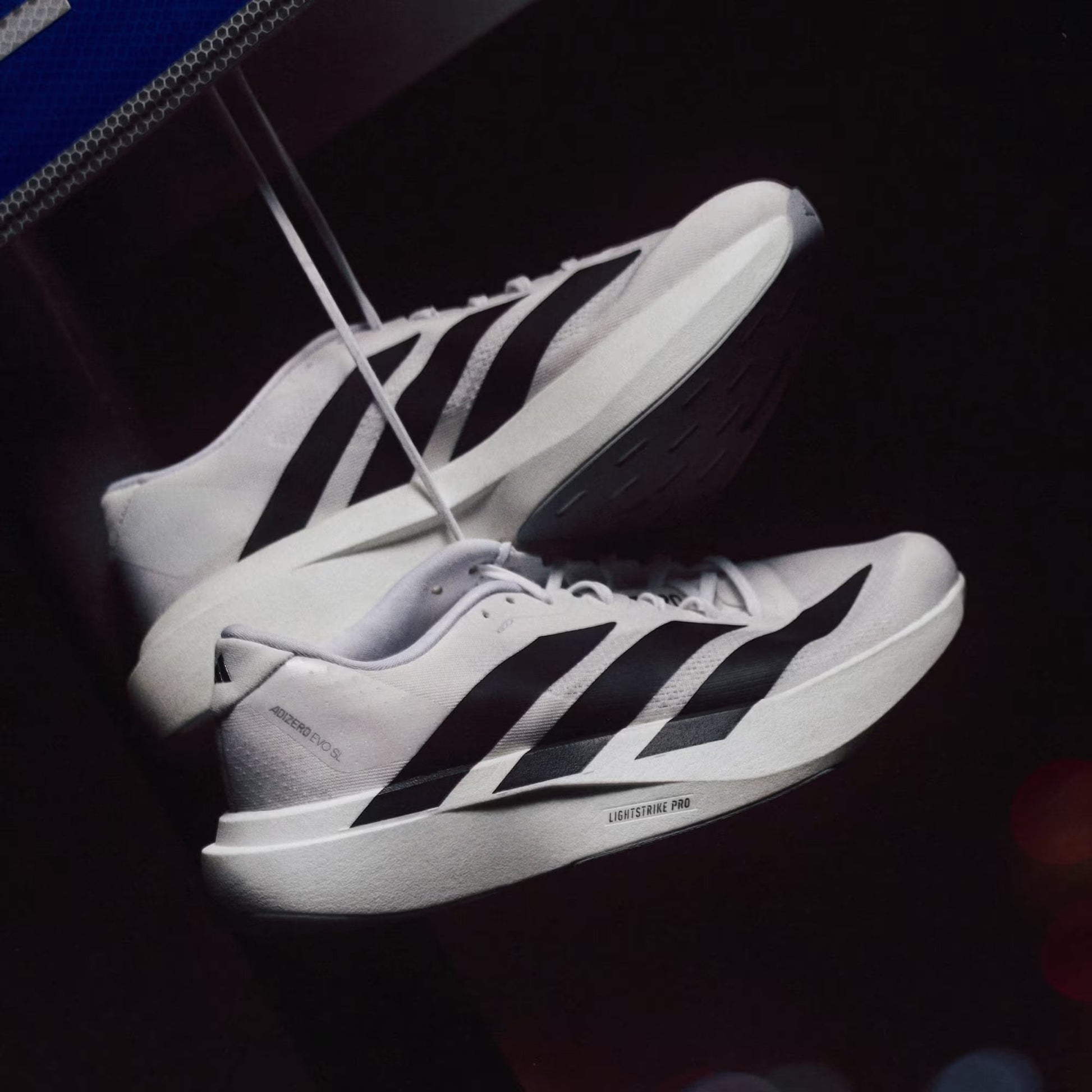 ADIDAS | ADIZERO EVO SL { CLOUD WHITE/CORE BLACK