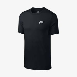 NIKE | SPORTSWEAR CLUB { BLACK/WHITE