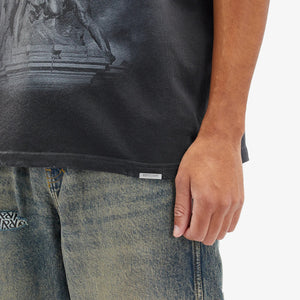 REPRESENT | ATLAS T-SHIRT { STAINED BLACK