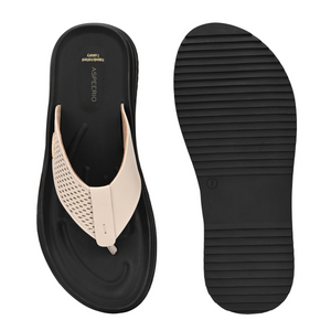 Comet Leather Slippers by Aspeerio