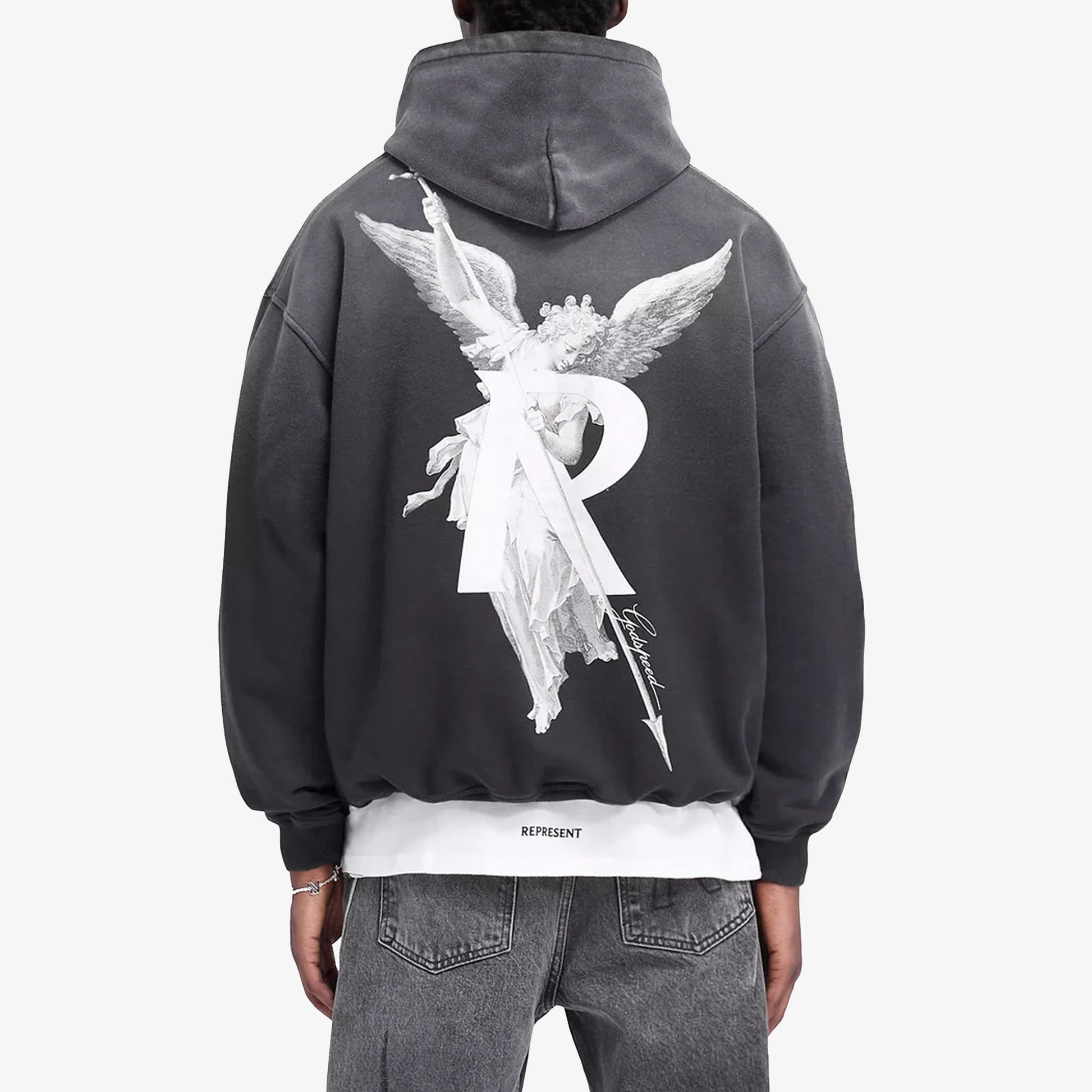 Represent | ARCHANGEL HOODIE { BLACK