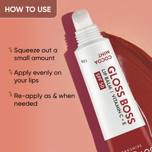 Vitamin C + E Lip Balm with SPF 50+
