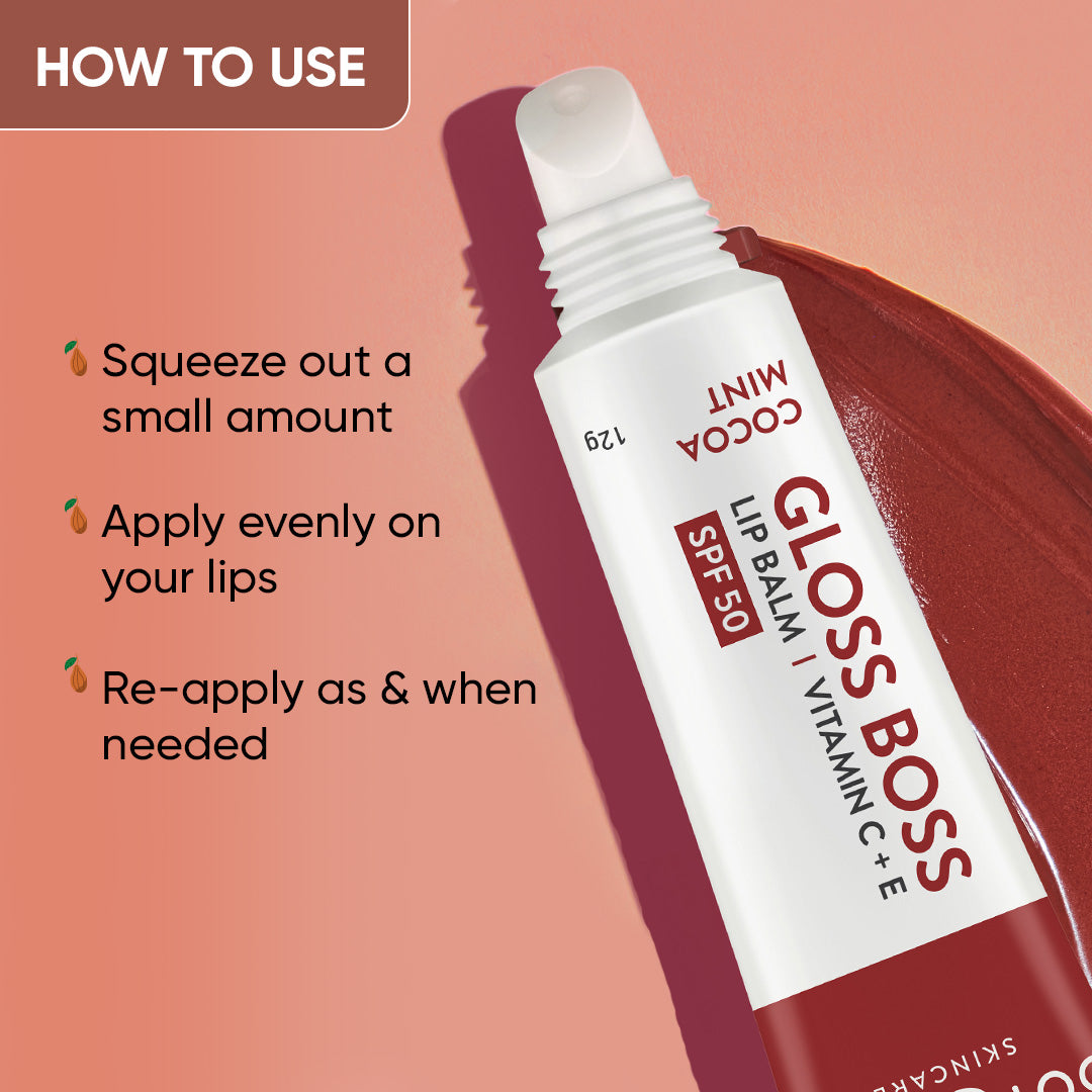 Vitamin C + E Lip Balm with SPF 50+
