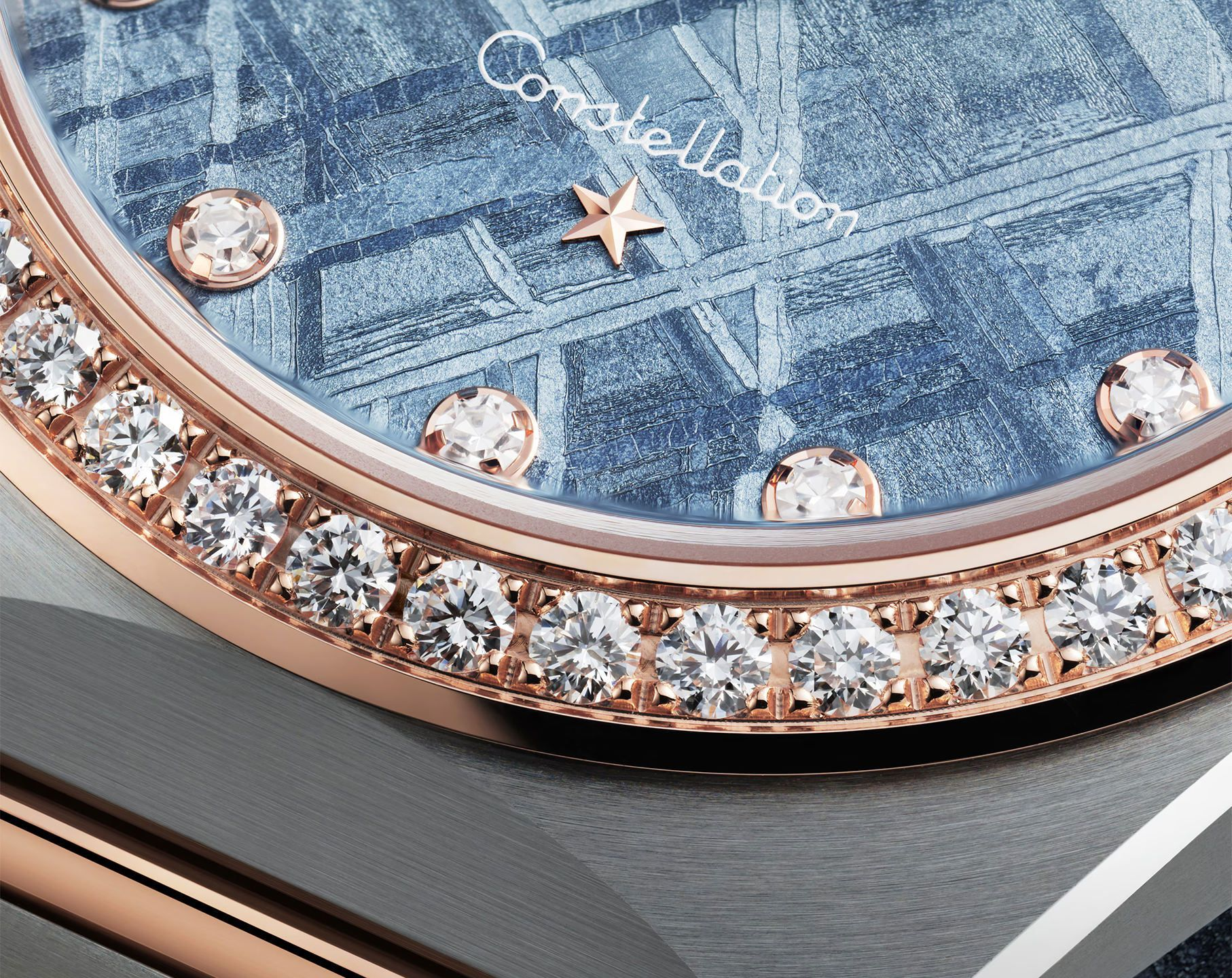 Omega Constellation Blue Dial Women 28mm