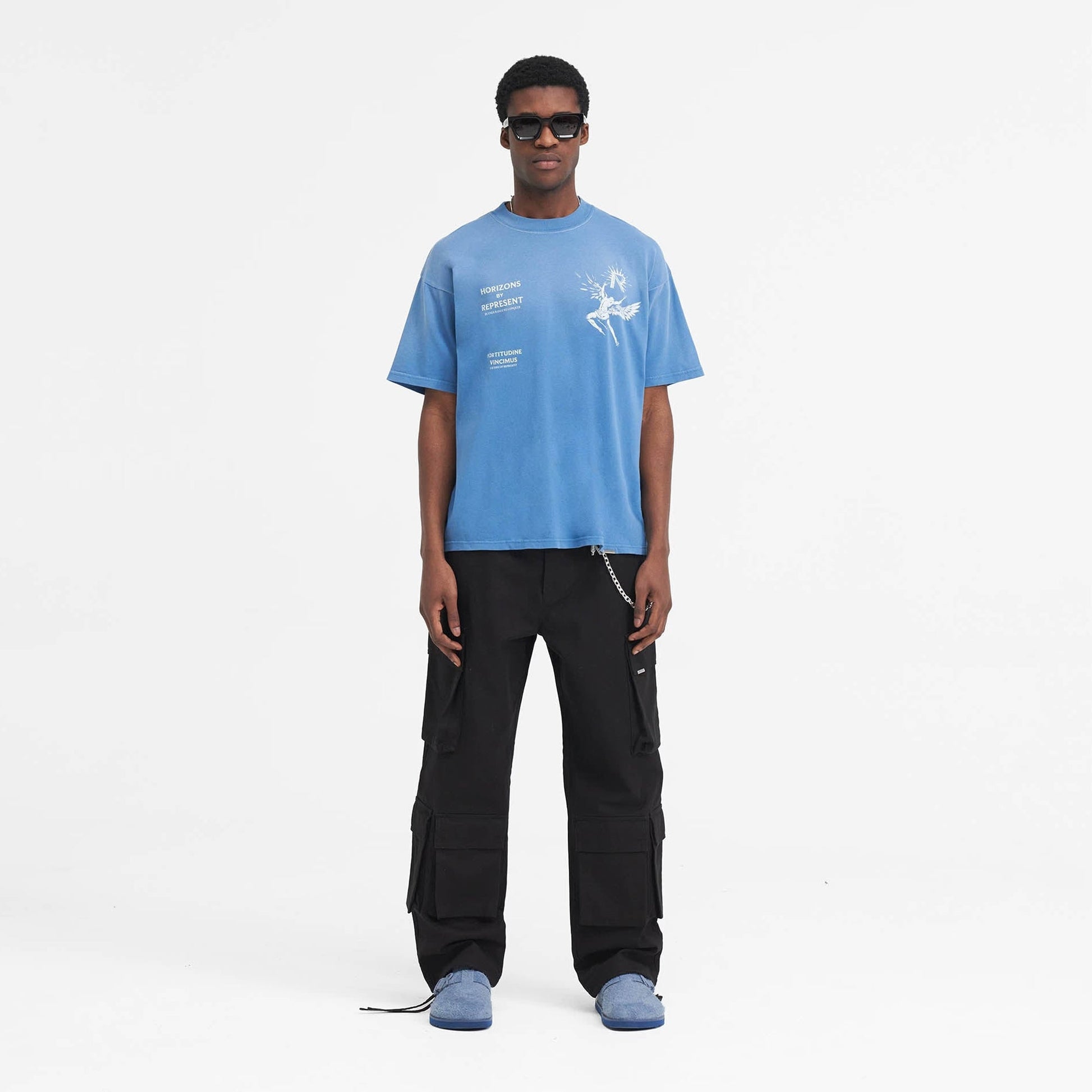 Represent | ICARUS T-SHIRT  { SKY BLUE