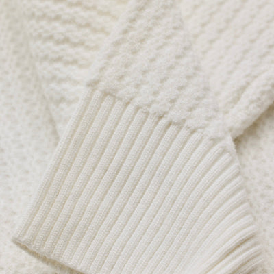 White Knitted Sweater