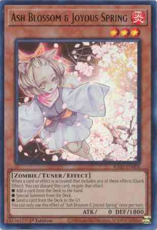 Ash Blossom & Joyous Spring - RA01-EN008 - Ultra Rare - 1st Edition