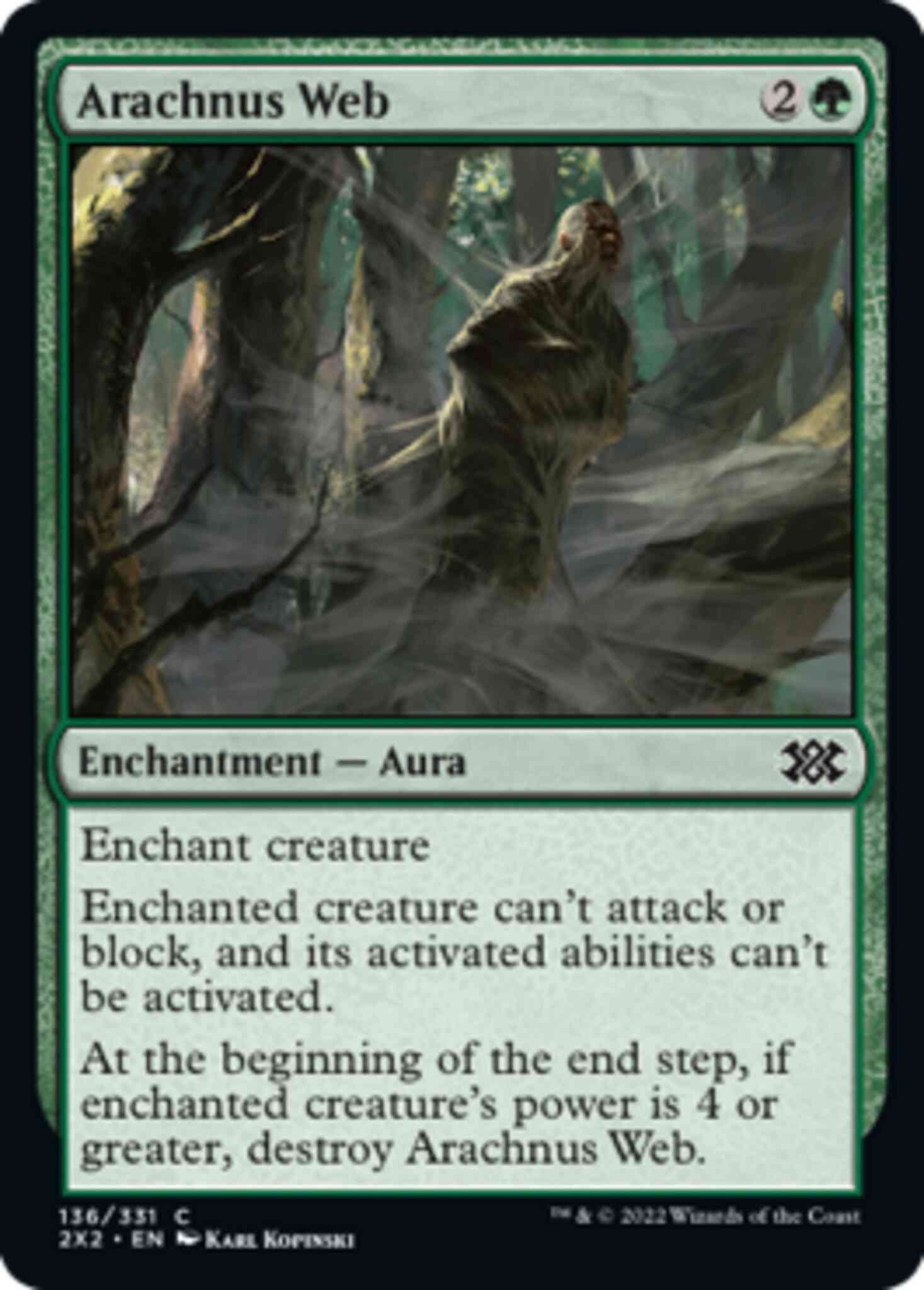 Arachnus Web [136] [Double Masters 2022] [Non-Foil]