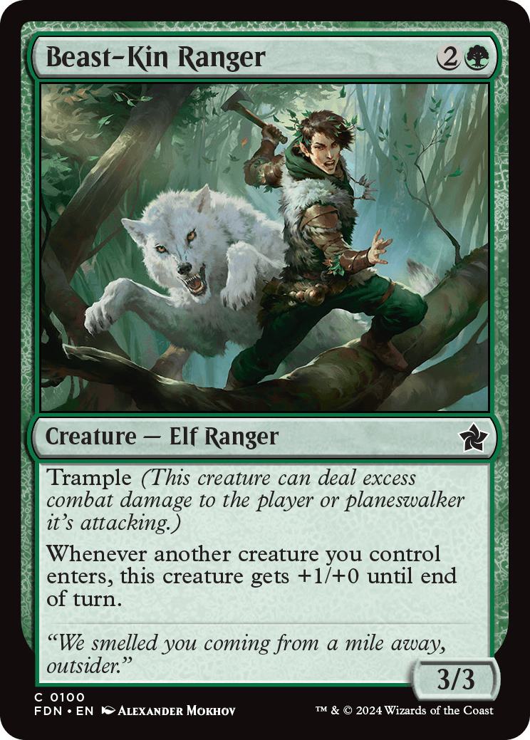 Beast-Kin Ranger [100] [Foundations] [Non-Foil]