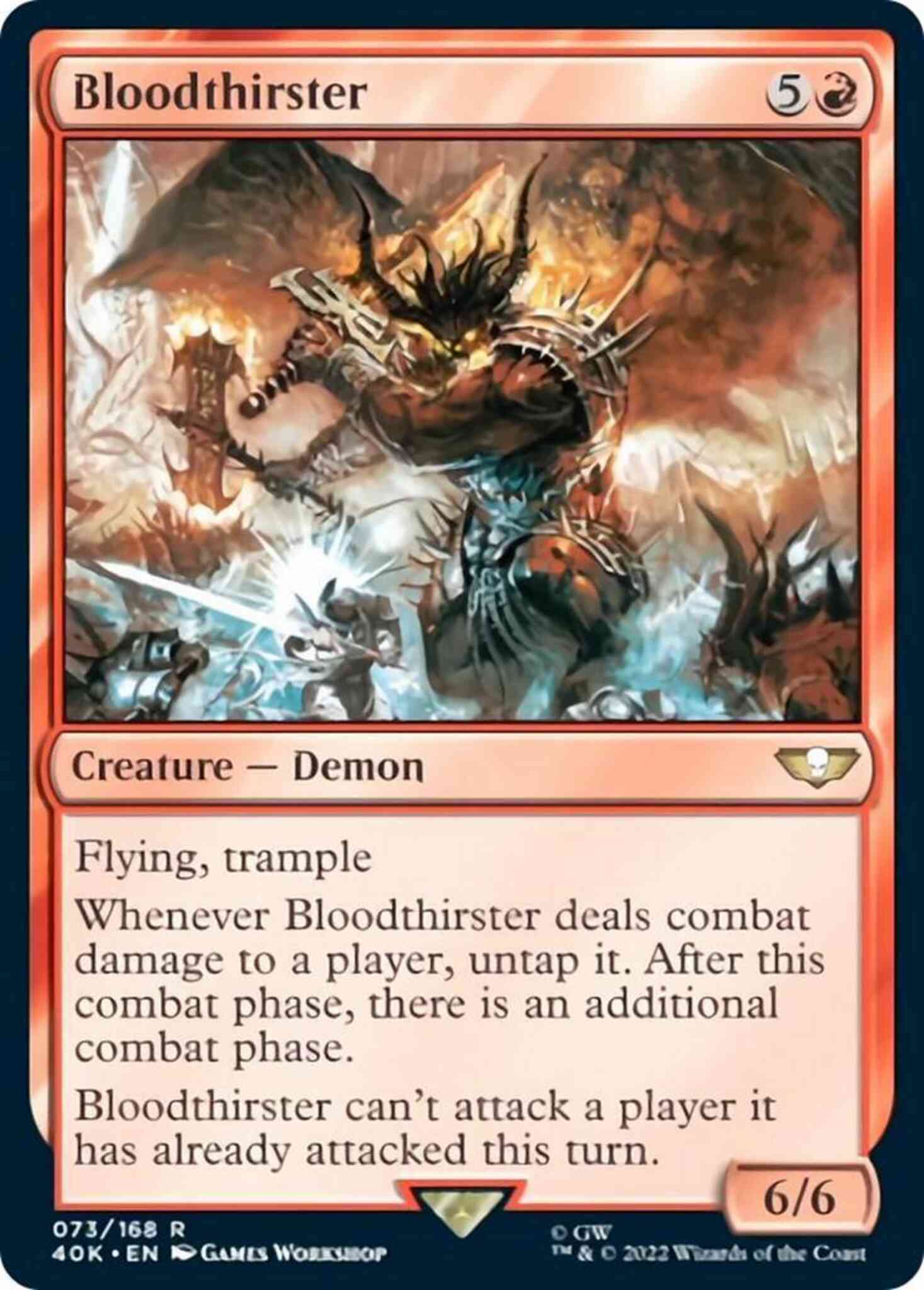 Bloodthirster [73] [Universes Beyond: Warhammer 40,000] [Non-Foil]