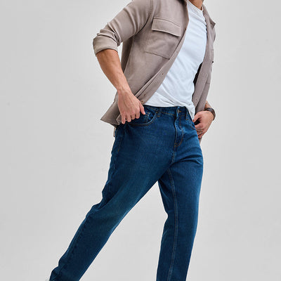 Blue Baggy Fit Jeans