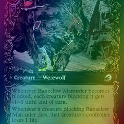 Baneblade Scoundrel // Baneclaw Marauder [289] [Equinox Showcase] [Innistrad: Midnight Hunt] [Foil]