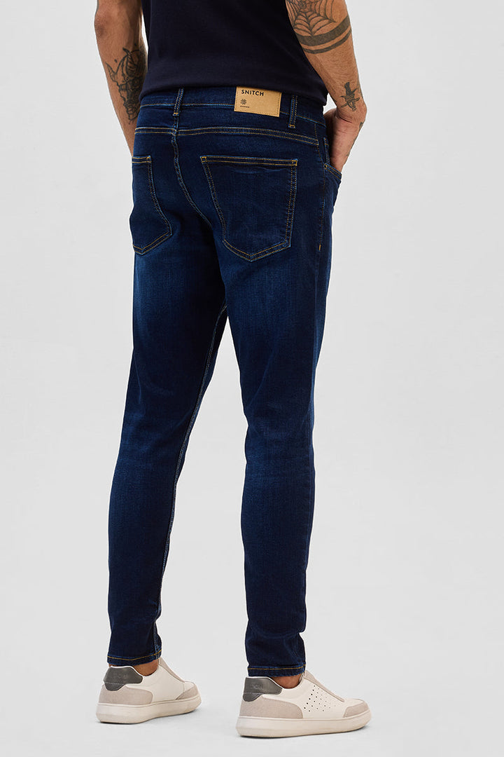 Dark Blue Skinny Fit Jeans