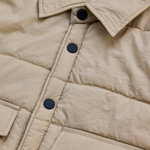 Beige Double Pocket Jacket