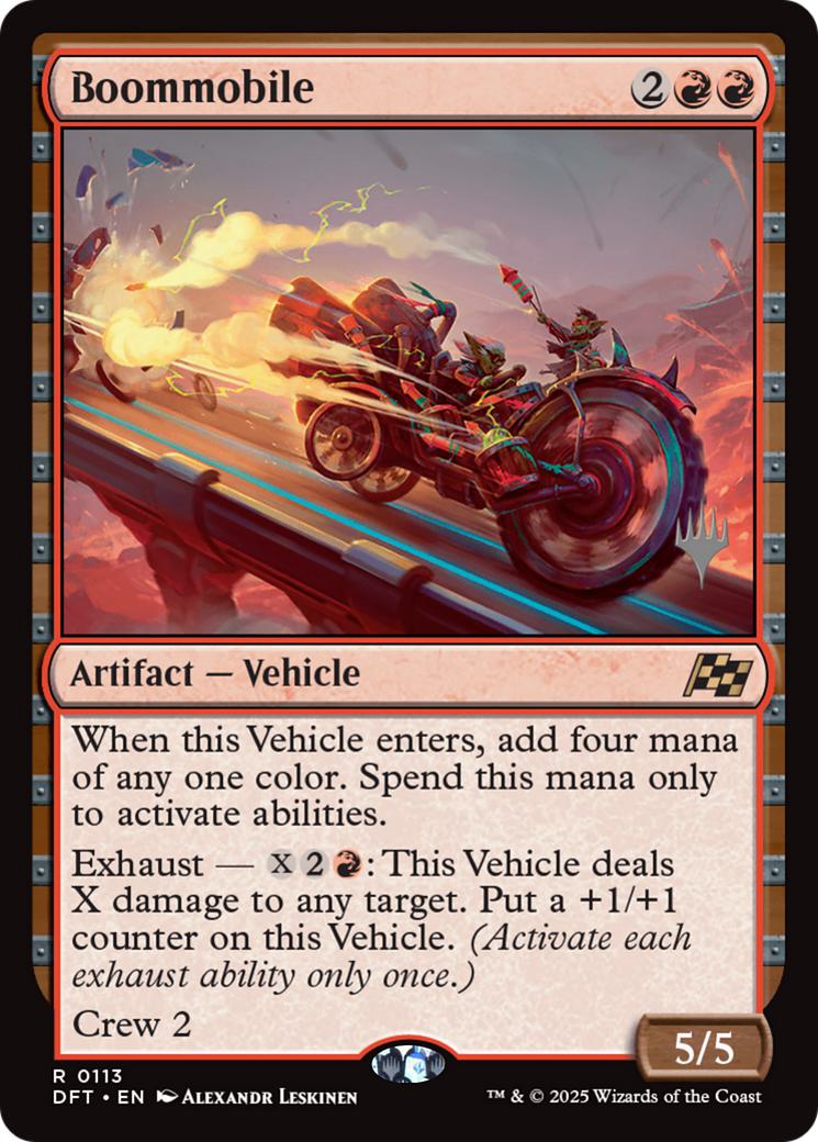 Boommobile [113p] [Promo Pack] [Aetherdrift: Promos] [Non-Foil]