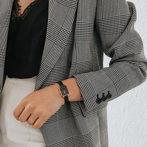 Quadro Pressed Ashfield Black & Rose Gold