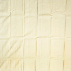 Cream Handloom Kanchipuram Silk Saree With Bird Motifs