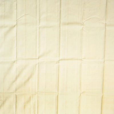 Cream Handloom Kanchipuram Silk Saree With Bird Motifs