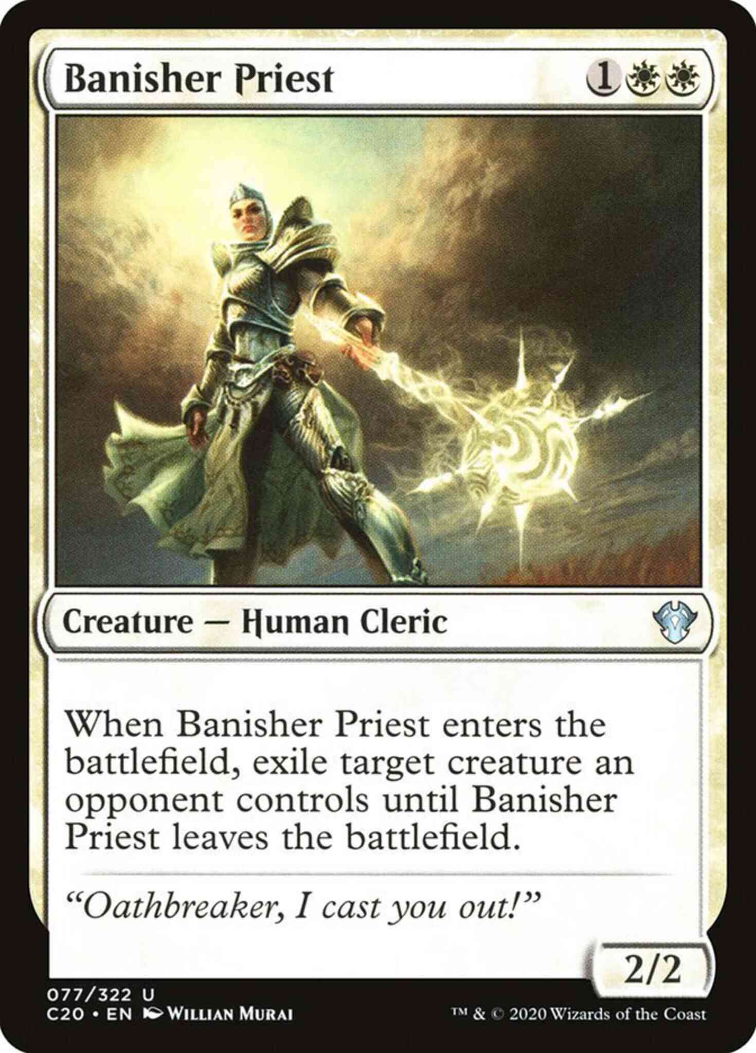 Banisher Priest [77] [Commander 2020] [Non-Foil]