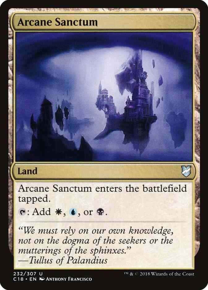 Arcane Sanctum [232] [Commander 2018] [Non-Foil]