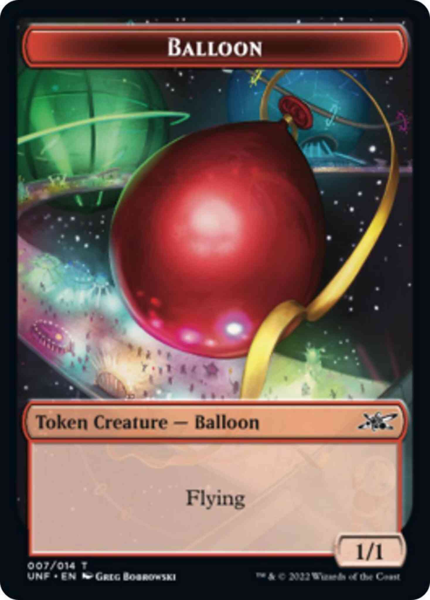 Balloon Token [07] [Unfinity: Tokens] [Non-Foil]