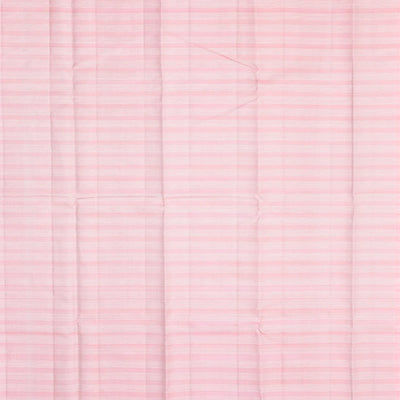 Multi Color Handloom Kanchipuram Silk Saree With Stripes